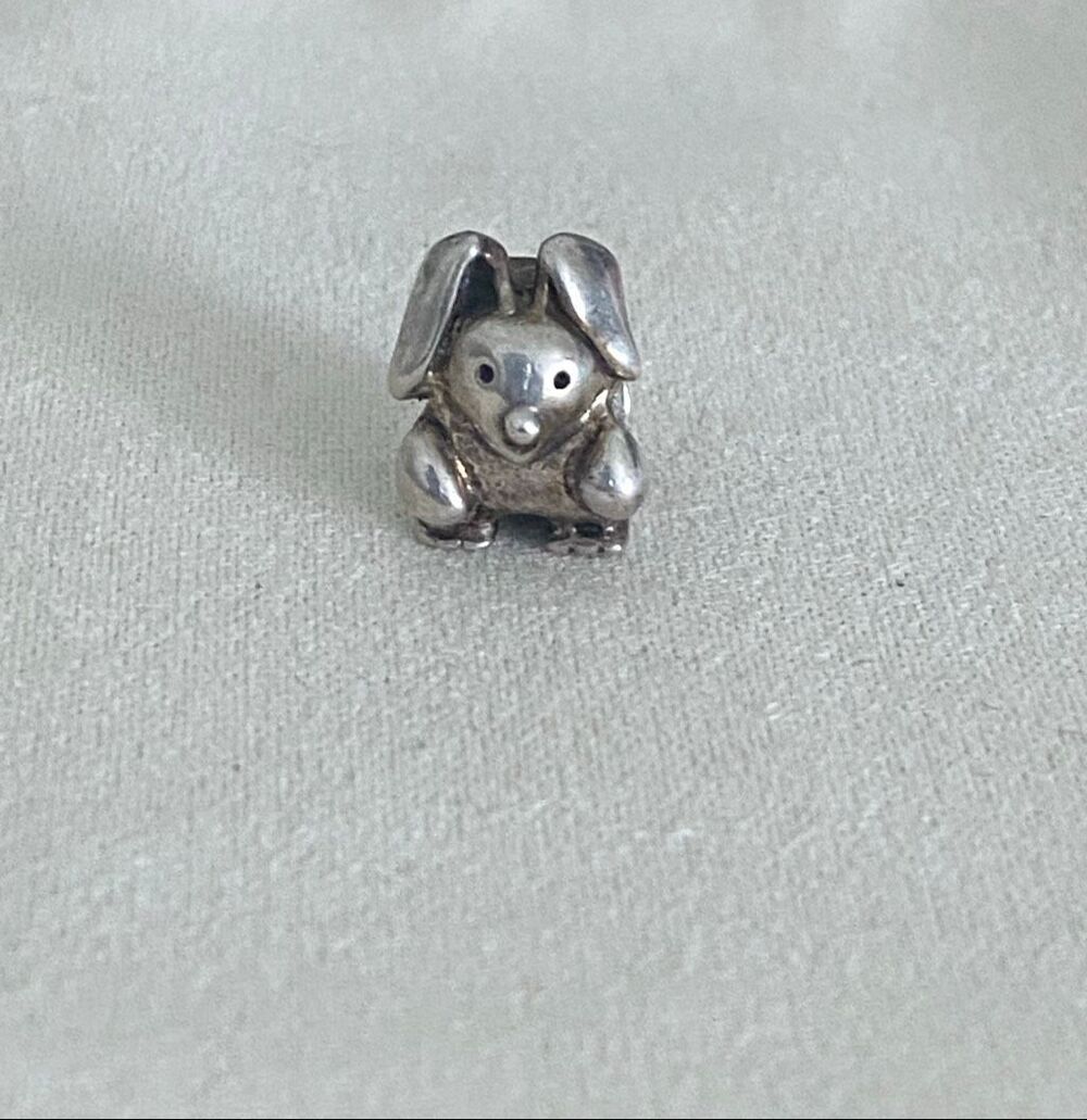 Authentic Pandora Retired Rabbit Charm
